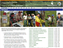 Tablet Screenshot of dodbiodiversity.org